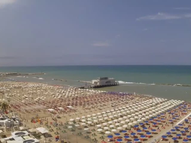 Plage Nord Gabicce Mare